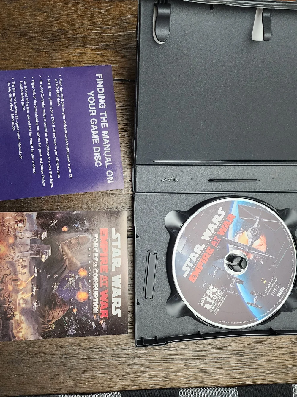 Star Wars: Empire at War (PC) - - Black Cover
